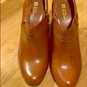 Chunky heel ankle boots